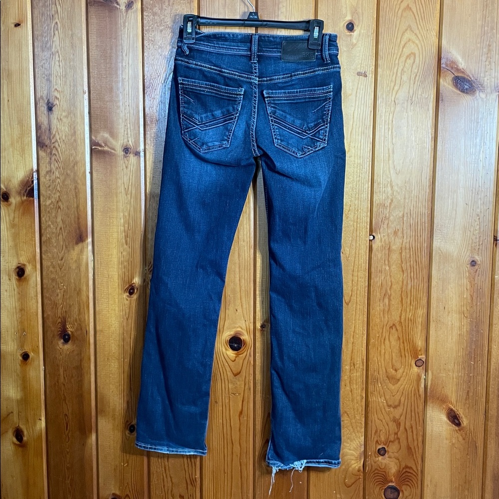 BKE Aiden high waisted dark boot cut jeans size 26x32 women's casual jeans
